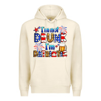 Tofu I'm not drunk I'm patriotic Premium Hoodie - Neo Western