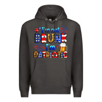 Smoke I'm not drunk I'm patriotic Premium Hoodie - Neo Western