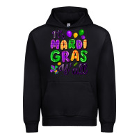 Black it's mardi gras y'all Urban Hoodie - FaDigitalArtStudio