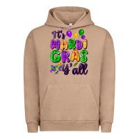 Pigment Burro it's mardi gras y'all Urban Hoodie - FaDigitalArtStudio