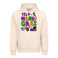 Sandshell it's mardi gras y'all Urban Hoodie - FaDigitalArtStudio