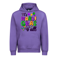 Tulip it's mardi gras y'all Urban Hoodie - FaDigitalArtStudio