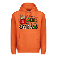 Carrot just a girl who loves christmas Premium Hoodie - CowhideDigitalArt
