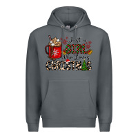 Rock just a girl who loves christmas Premium Hoodie - CowhideDigitalArt
