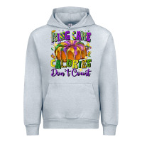 Heather Grey king cake calories don't count Urban Hoodie - FaDigitalArtStudio