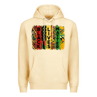 Pina Colada junetheenth black livesmatter brush stroke Premium Hoodie - HRA Design Shop