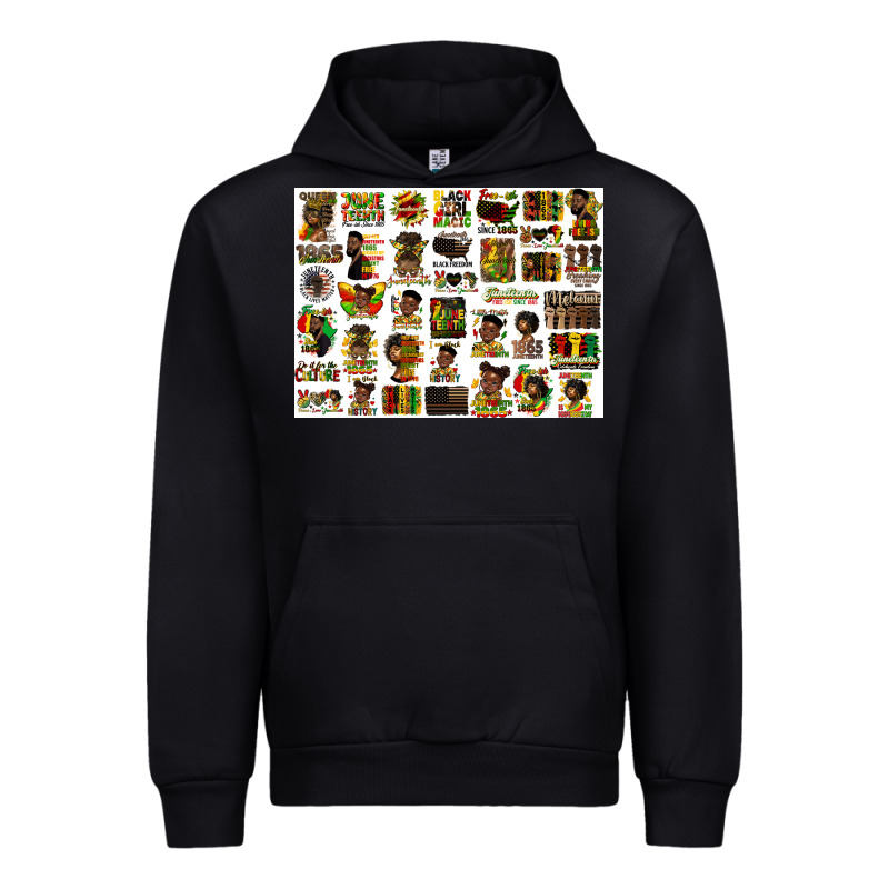 Juneteenth Bundle Preview Urban Hoodie by HRA Design Shop | Teevron