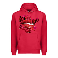Cardinal kiss me back Premium Hoodie - FaDigitalArtStudio
