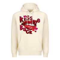 Sandshell kiss me back Premium Hoodie - FaDigitalArtStudio