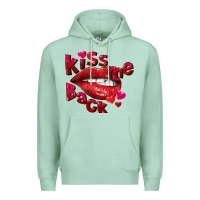 Seafoam kiss me back Premium Hoodie - FaDigitalArtStudio