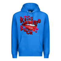 True Royal kiss me back Premium Hoodie - FaDigitalArtStudio