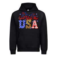 Foreset Green God bless the USA Urban Hoodie - Neo Western