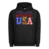 Pigment Black God bless the USA Urban Hoodie - Neo Western