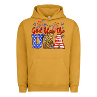 Pigment Peanut Butter God bless the USA Urban Hoodie - Neo Western