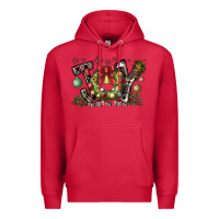 Cardinal Joy Premium Hoodie - CowhideDigitalArt