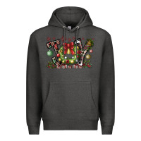 Charcoal Heather Joy Premium Hoodie - CowhideDigitalArt