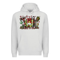 Dove Grey Joy Premium Hoodie - CowhideDigitalArt
