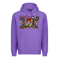 Purple Joy Premium Hoodie - CowhideDigitalArt