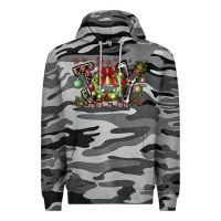 Slate Camo Joy Premium Hoodie - CowhideDigitalArt
