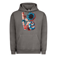 Pigment Tornado Love 4th of July Urban Hoodie - CowGirlArtShop
