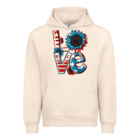 Sandshell Love 4th of July Urban Hoodie - CowGirlArtShop