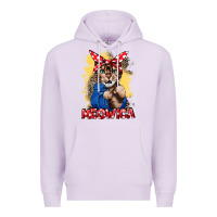 Lilac Meowica 4th of july Premium Hoodie - CowGirlArtShop