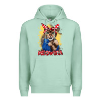 Seafoam Meowica 4th of july Premium Hoodie - CowGirlArtShop