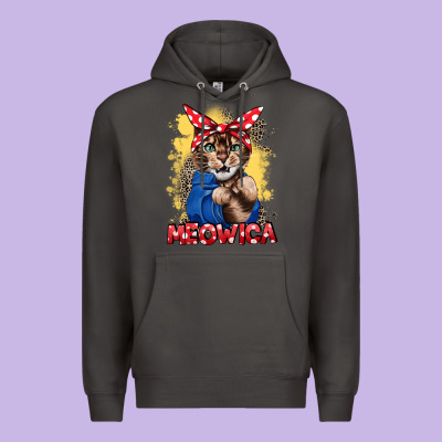 Meowica 4th Of July Premium Hoodie Designed By Cowgirlartshop