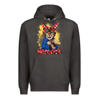 Smoke Meowica 4th of july Premium Hoodie - CowGirlArtShop