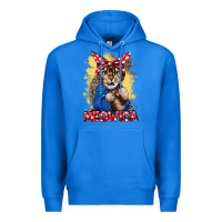 True Royal Meowica 4th of july Premium Hoodie - CowGirlArtShop