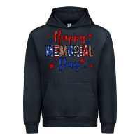 Navy Happy memorial day Urban Hoodie - Neo Western