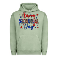 Pigment Oil Green Happy memorial day Urban Hoodie - Neo Western