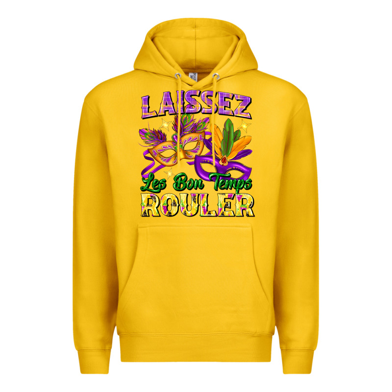Laissez Les Bon Temps Rouler Premium Hoodie by FaDigitalArtStudio | Teevron