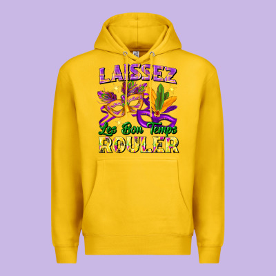 Laissez Les Bon Temps Rouler Premium Hoodie Designed By Fadigitalartstudio