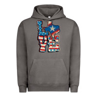 Pigment Tornado Love Texas  4th of july Urban Hoodie - CowGirlArtShop