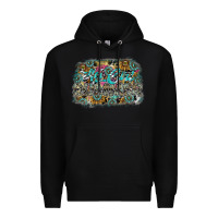 Black hot mom summer Premium Hoodie - SublimationCraftShop