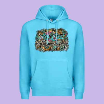Hot Mom Summer Premium Hoodie Designed By Sublimationcraftshop