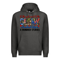 Charcoal Heather It's the guts and it's the glory a hundred stripes Premium Hoodie - Neo Western
