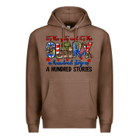 Chestnut It's the guts and it's the glory a hundred stripes Premium Hoodie - Neo Western