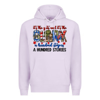 Lilac It's the guts and it's the glory a hundred stripes Premium Hoodie - Neo Western