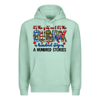Seafoam It's the guts and it's the glory a hundred stripes Premium Hoodie - Neo Western