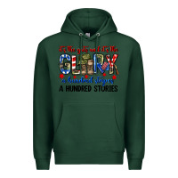 Sports Green It's the guts and it's the glory a hundred stripes Premium Hoodie - Neo Western