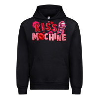 Foreset Green kiss machine Urban Hoodie - FaDigitalArtStudio