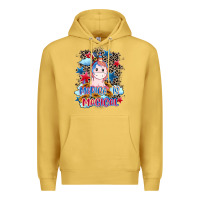 Antique Gold Merica is magical 4th of july Premium Hoodie - CowGirlArtShop