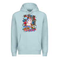 Blue Mist Merica is magical 4th of july Premium Hoodie - CowGirlArtShop
