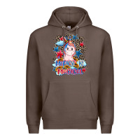 Coffee Merica is magical 4th of july Premium Hoodie - CowGirlArtShop