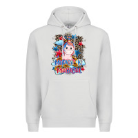 Dove Grey Merica is magical 4th of july Premium Hoodie - CowGirlArtShop