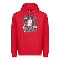 Red Merica is magical 4th of july Premium Hoodie - CowGirlArtShop