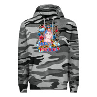 Slate Camo Merica is magical 4th of july Premium Hoodie - CowGirlArtShop