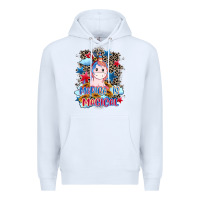 White Merica is magical 4th of july Premium Hoodie - CowGirlArtShop